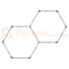Lampa hexagon LED Geometric System 2 lampa detailingowa LED LP-0109 2C 4K 2 perfekmarket.webp