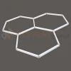 Lampa hexagon LED Geometric System 3 lampa detailingowa LED LP-0109 3C 4K perfekmarket.webp