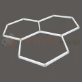 Lampa hexagon LED Geometric System 3 lampa detailingowa LED LP-0109 3C 4K perfekmarket.webp