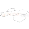 Lampa hexagon LED Geometric System 5 lampa detailingowa LED LP-0109 5C 4K 1 perfekmarket.webp
