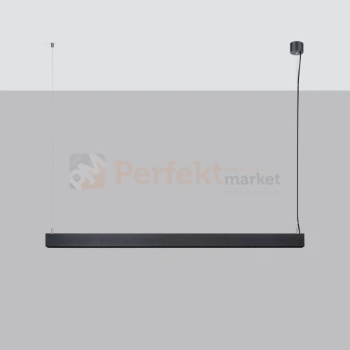 Lampa wisząca SOREN LED 3000K czarna punktowa belka Thoro TH.285 1 perfektmarket.webp