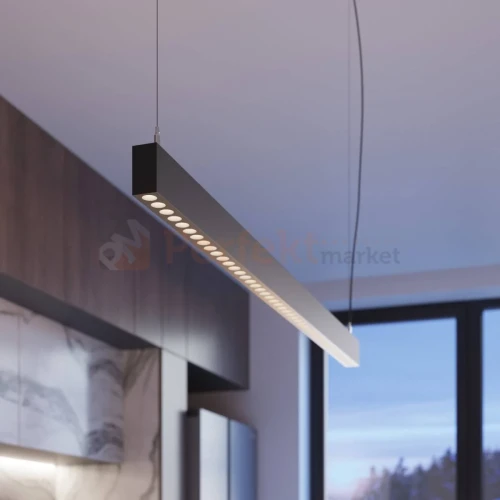 Lampa wisząca SOREN LED 3000K czarna punktowa belka Thoro TH.285 aranżacja2 perfektmarket.webp