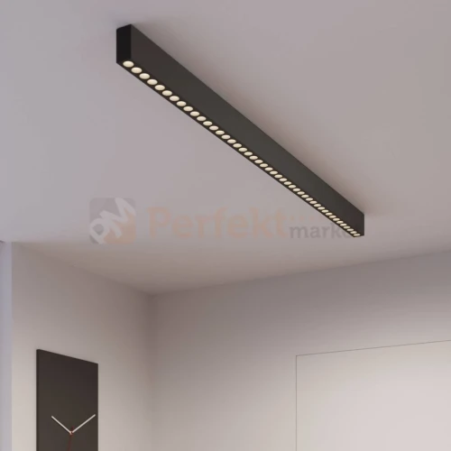 Lampa sufitowa LED plafon SOREN LED 4000K czarna punktowa belka Thoro TH.284 aranżacja2 perfektmarket.webp