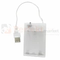 Neon LED lampa ścienna kinkiet NEON PAD joystick USB A AA 4 perfektmarket.webp