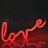 Neon LED lampa ścienna kinkiet NEON LOVE miłość USB A AA 3 perfektmarket.webp