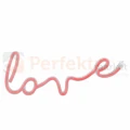 Neon LED lampa ścienna kinkiet NEON LOVE miłość USB A AA perfektmarket.webp