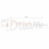 Neon LED lampa ścienna kinkiet NEON DREAM marzenie USB A AA wymiary perfektmarket.webp