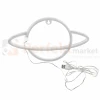 Neon LED lampa ścienna kinkiet NEON planeta USB A AA 1 perfektmarket.webp