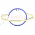 Neon LED lampa ścienna kinkiet NEON planeta USB A AA perfektmarket.webp