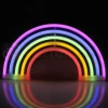 Neon LED lampa ścienna kinkiet NEON  TĘCZA USB A AA 3 perfektmarket.webp
