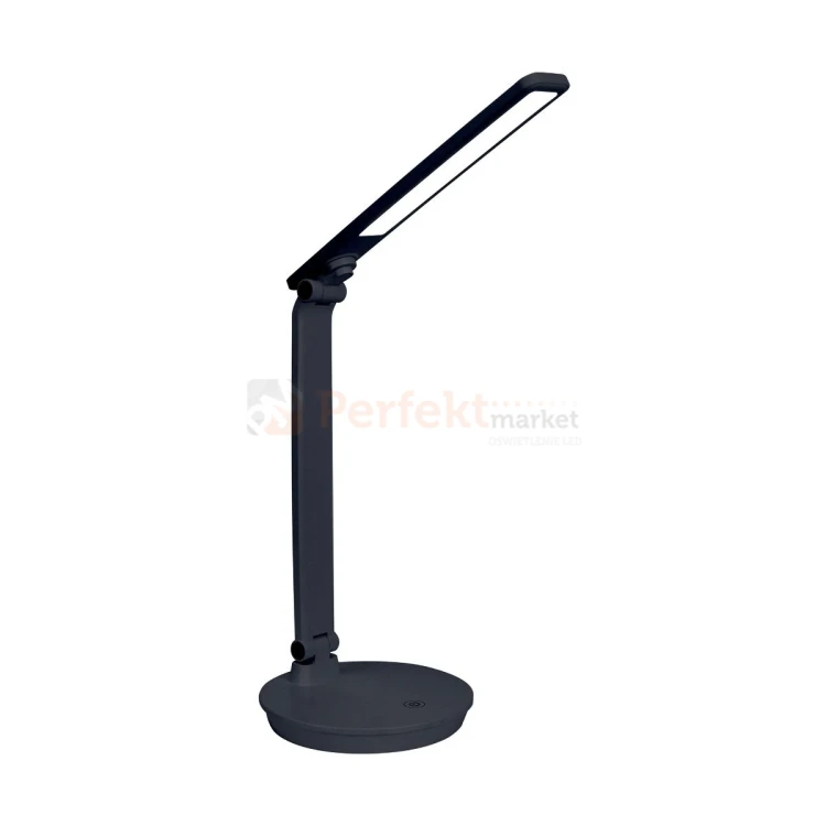 Lampka biurkowa LED czarna CCT SM-542-BL Zuma Line.webp
