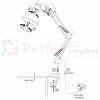 Lampka biurkowa WORKER kreślarska biała E27 327536 instrukcja perfektmarket.webp