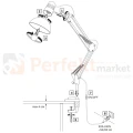Lampka biurkowa WORKER kreślarska czarna E27 325150 instrukcja perfektmarket.webp