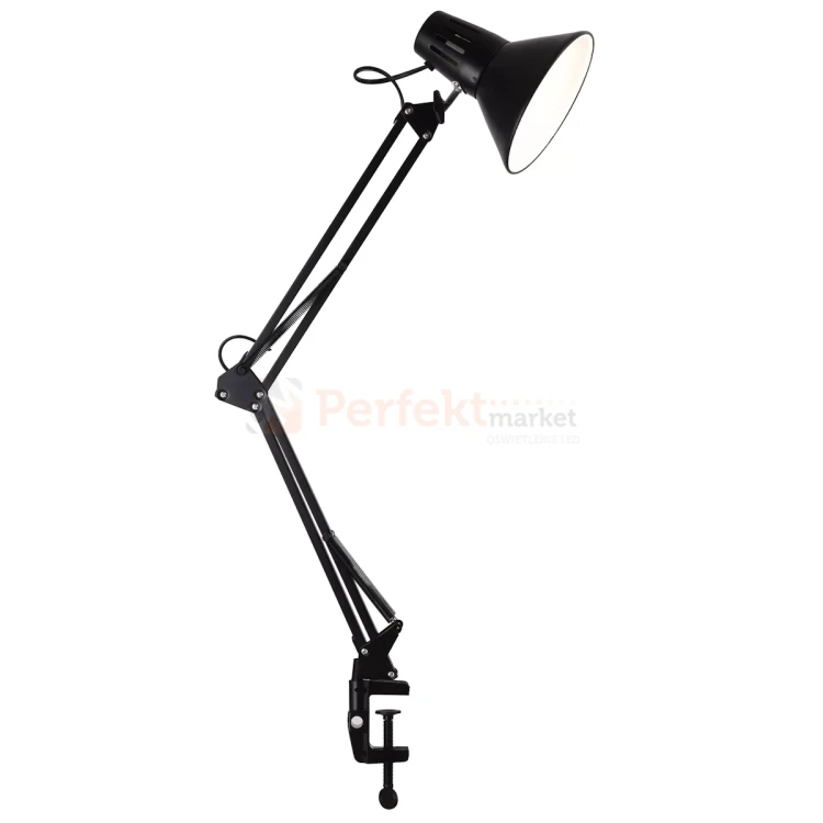 Lampka biurkowa WORKER kreślarska czarna E27 325150 perfektmarket.webp