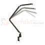 Lampa biurkowa mocna kreślarska czarna z uchwytem do blatu EPSILON CCT 800lm perfektmarket.webp