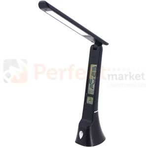 Lampa biurkowa TORI 5W LED z wyświetlaczem czarna ML6108 