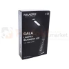 Lampa biurkowa LED GALA 6W czarna z zegarkiem i termometrem ML140 box perfektmarket.webp