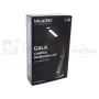 Lampa biurkowa LED GALA 6W czarna z zegarkiem i termometrem ML140 box perfektmarket.webp