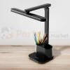 Lampka biurkowa BARI LED czarna z organizerem 4000K dimm 3 perfektmarket.webp
