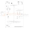 Lampa wisząca ESKOLA 140 CZARNA TH.012CZ Thoro montaż perfektmarket.webp