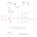 Lampa wisząca ESKOLA 140 CZARNA TH.012CZ Thoro montaż perfektmarket.webp