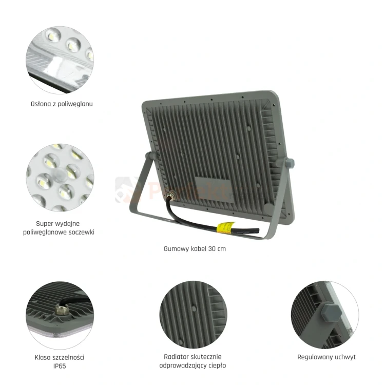 Naświetlacz reflektor LED NOCTIS MAX 100W 6500K IP65 premium 5 perfektmarket.webp