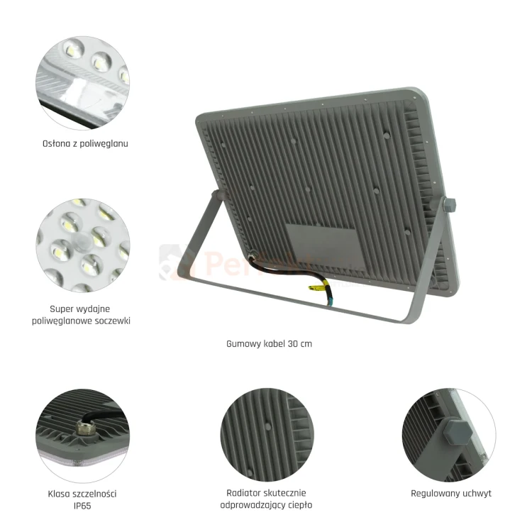 Naświetlacz reflektor LED NOCTIS MAX 200W 6500K IP65 premium 5 perfektmarket.webp