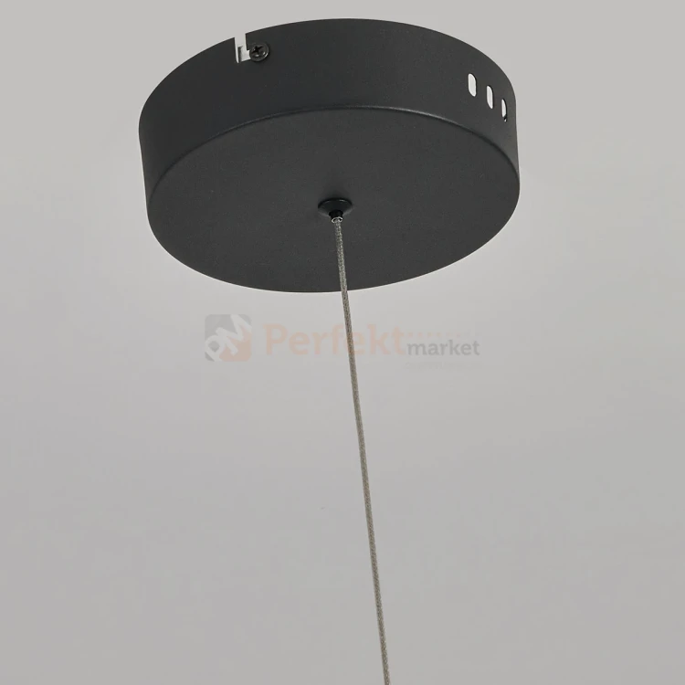Lampa wisząca LED Meleca M 1xLED LP-2345 1P M czarna CCT detail 3 perfektmarket.webp