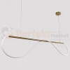 Lampa wisząca LED do salonu złota Meleca M 1xLED  LP-2345 1P M  CCT 2 perfektmarket olsztyn.webp