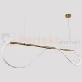 Lampa wisząca LED do salonu złota Meleca M 1xLED  LP-2345 1P M  CCT 2 perfektmarket olsztyn.webp