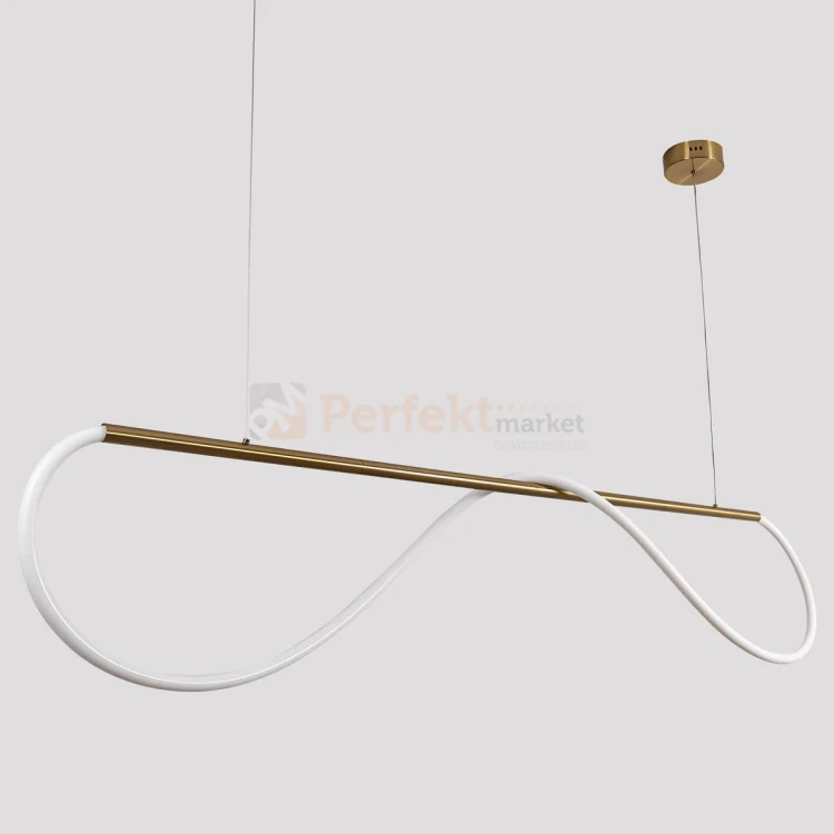 Lampa wisząca LED do salonu złota Meleca M 1xLED  LP-2345 1P M  CCT 2 perfektmarket olsztyn.webp
