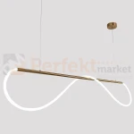 Lampa wisząca LED do salonu złota Meleca M 1xLED  LP-2345 1P M  CCT 3 perfektmarket olsztyn.webp
