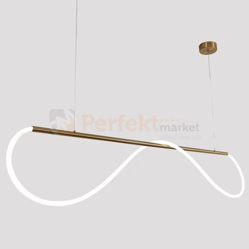 Lampa wisząca LED do salonu złota Meleca M 1xLED  LP-2345 1P M  CCT 3 perfektmarket olsztyn.webp
