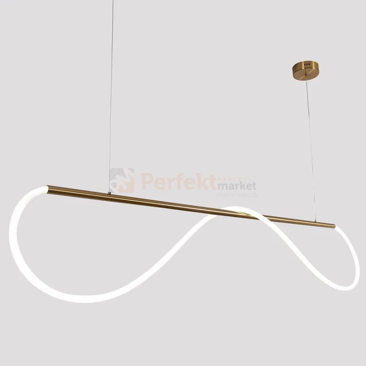 Lampa wisząca LED do salonu złota Meleca M 1xLED  LP-2345 1P M  CCT 3 perfektmarket olsztyn.webp