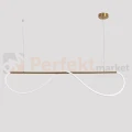 Lampa wisząca LED do salonu złota Meleca M 1xLED  LP-2345 1P M  CCT 4 perfektmarket olsztyn.webp