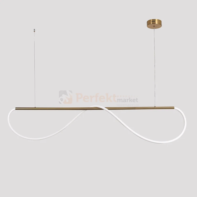 Lampa wisząca LED do salonu złota Meleca M 1xLED  LP-2345 1P M  CCT 4 perfektmarket olsztyn.webp