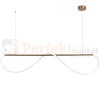 Lampa wisząca LED do salonu złota Meleca M 1xLED  LP-2345 1P M  CCT perfektmarket olsztyn.webp