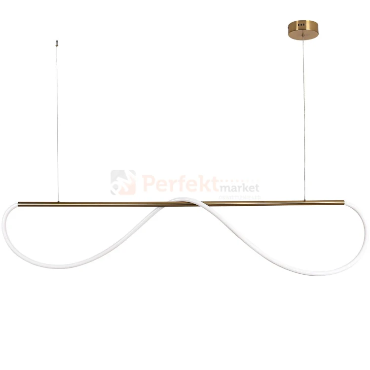 Lampa wisząca LED do salonu złota Meleca M 1xLED  LP-2345 1P M  CCT perfektmarket olsztyn.webp