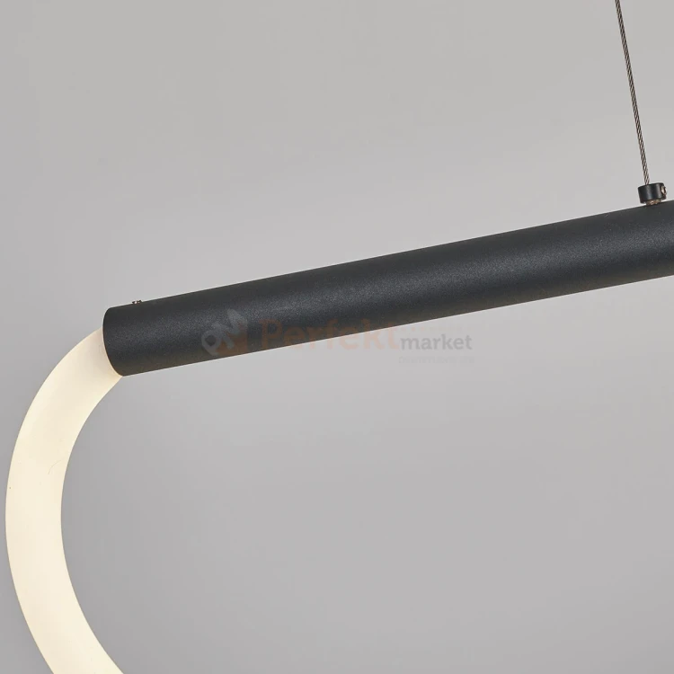 Lampa wisząca LED do salonu czarna 100 cm Meleca M 1xLED LP-2345 1P S  BK  CCT detail perfektmarket olsztyn.webp