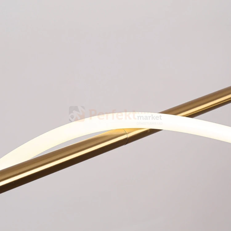 Lampa wisząca LED do salonu złota 100 cm Meleca S LP-2345 1P S  4000K 6 perfektmarket olsztyn.webp