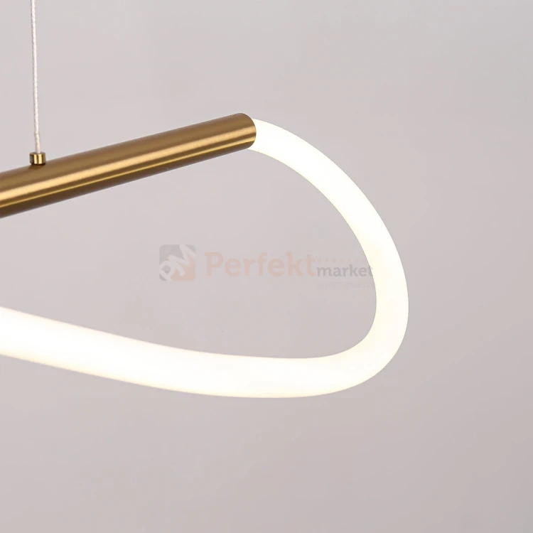 Lampa wisząca LED do salonu złota 100 cm Meleca S LP-2345 1P S  4000K 8 perfektmarket olsztyn.webp
