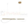 Lampa wisząca LED do salonu złota 100 cm Meleca S LP-2345 1P S  4000K perfektmarket olsztyn.webp
