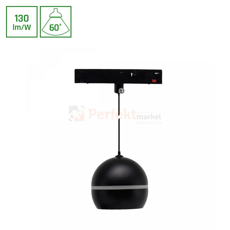 System magnetyczny SHIFT lampa kula zwis wisząca GLOBE RING PENDANT BASIC 48V perfektmarket.webp