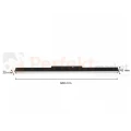 System magnetyczny SHIFT oprawa liniowa LED SHIFT LINE BASIC M 20W wymiary 48V perfektmarket.webp