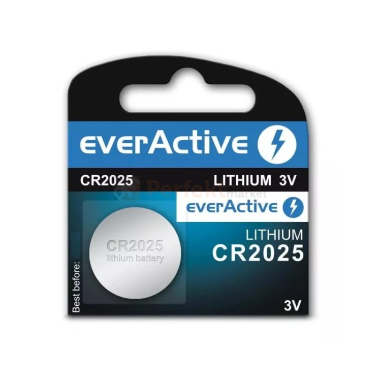 Bateria pastylka CR2025 everActive litowa perfekt market olsztyn