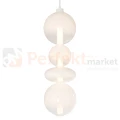 Lampa wisząca DAPHNE WHITE 36W kule szklane mleczne Milagro ML0863 perfektmarket 1.webp
