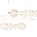 Lampa wisząca DAPHNE WHITE 40W kule szklane mleczne Milagro ML0864 perfektmarket 1.webp