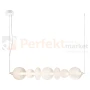 Lampa wisząca DAPHNE WHITE 40W kule szklane mleczne Milagro ML0864 perfektmarket.webp
