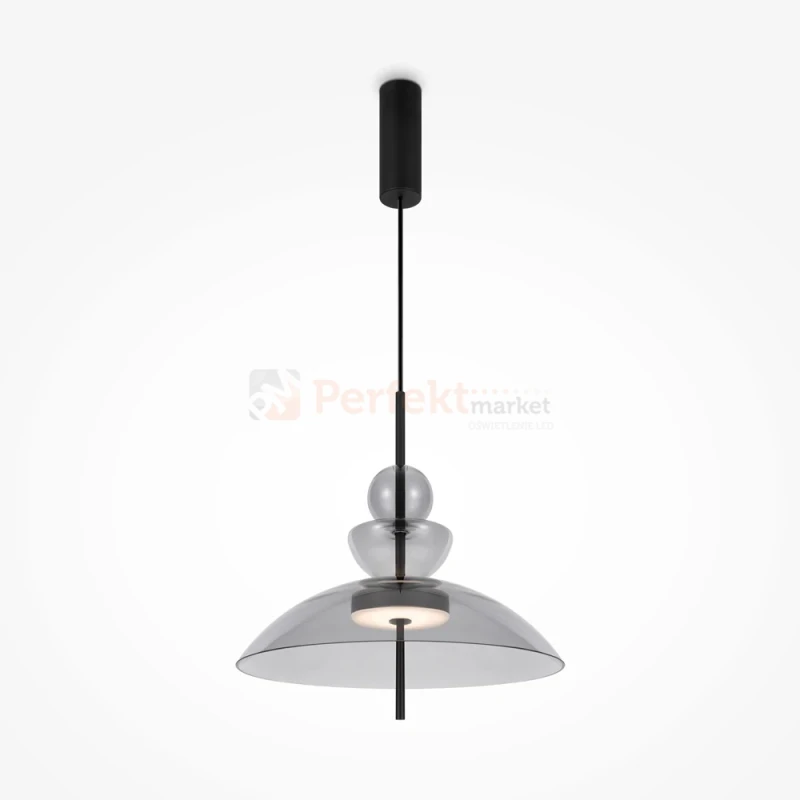 Lampa wisząca designerska Maytoni Bangkok szkło dymione MOD185PL-L11B3K3 montaż perfektmarket.webp
