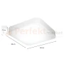 Plafon LED HOLLYWOOD lampa sufitowa 30cm biała 4000K wymiary perfektmarket.webp
